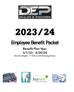 Dealer eProcess Open Enrollment 2023 Employee Benefits document preview image