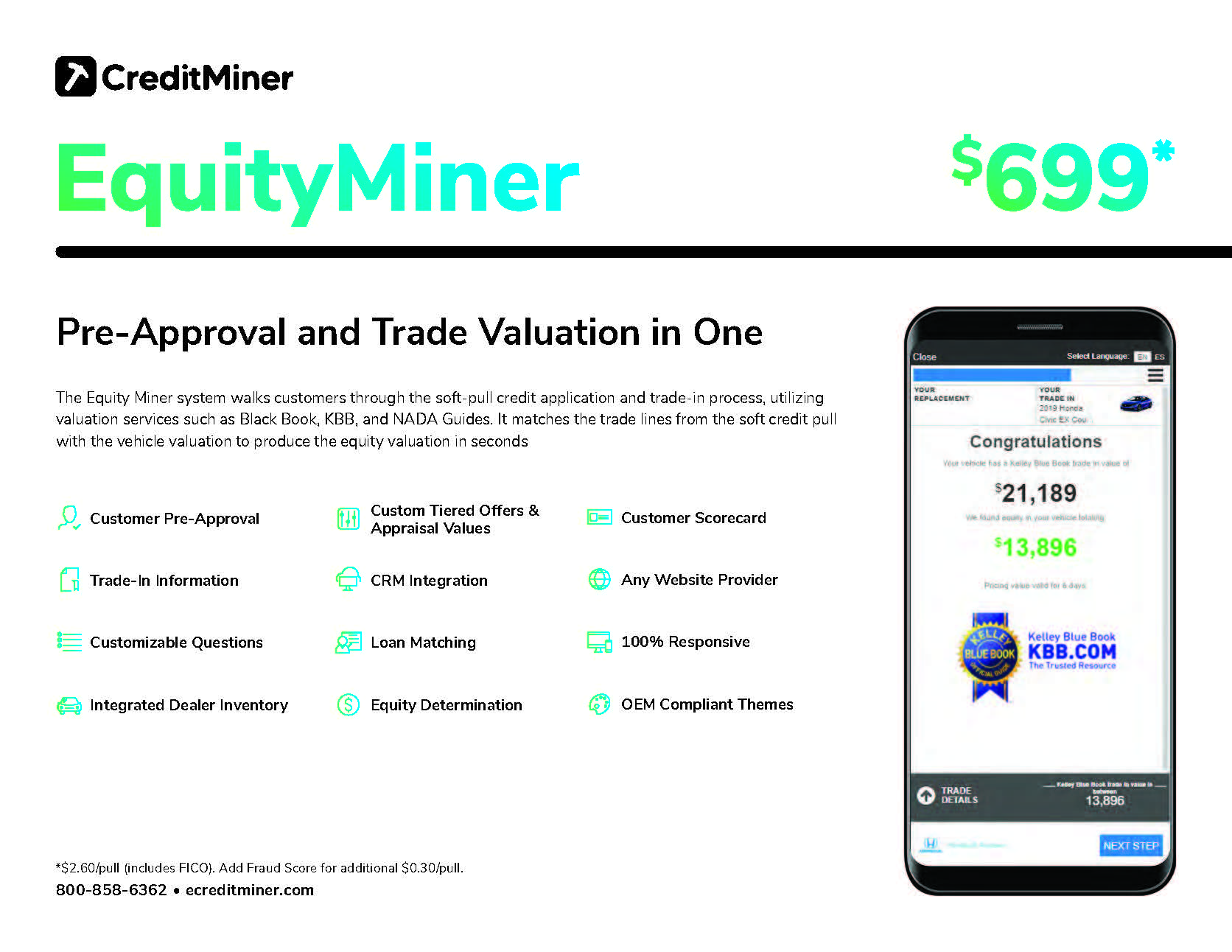 EquityMiner one sheeter preview image