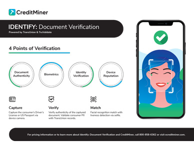 CreditMiner Identity one sheeter