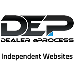 Dealer eProcess logo above Independent Websites title